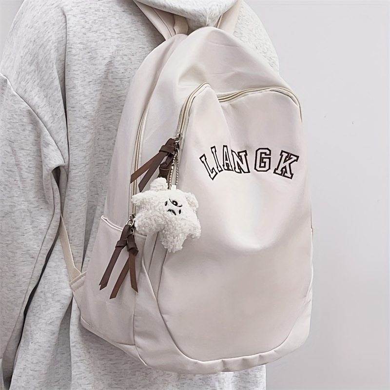 Casual Cute Backpack Simple Travel Shoulder Bag