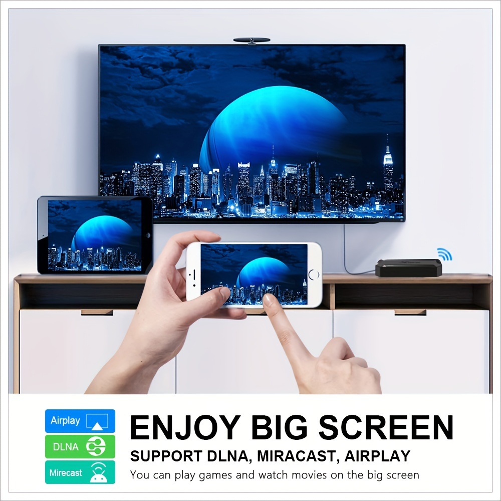 Android Smart TV Box X96Q 2GB / 16GB Android 10 Ultra 4K WiFi – LAN –  Bluetooth – USB – HDMI – Card Slot – E MixStore