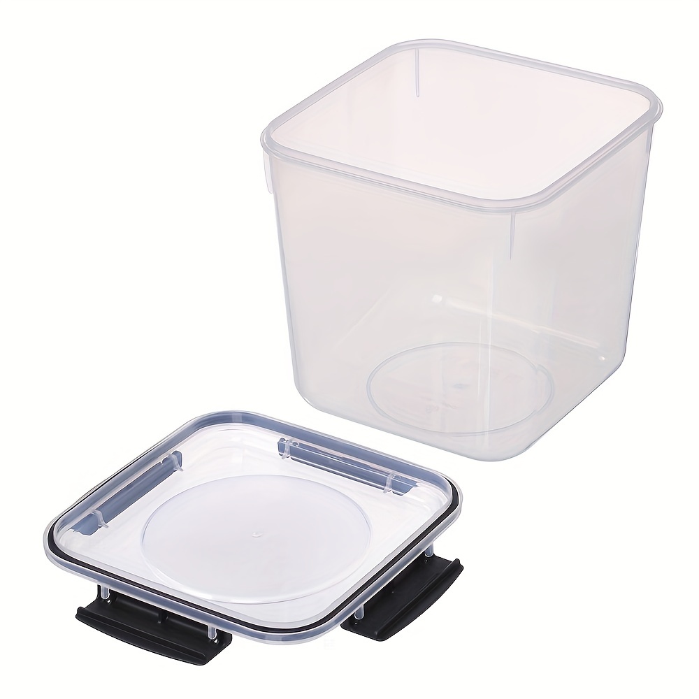 Square Transparent Storage Jar Moisture proof Insect proof - Temu