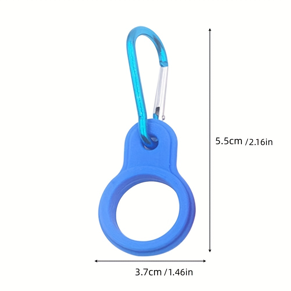 Outdoor Hiking Silicone Water Bottle, Backpack Buckle Portable Water Bottle  Hanging Buckle Sports Travel Beverage Bottle Water Cup Mineral Water Bottle  Carrying Tool - Temu