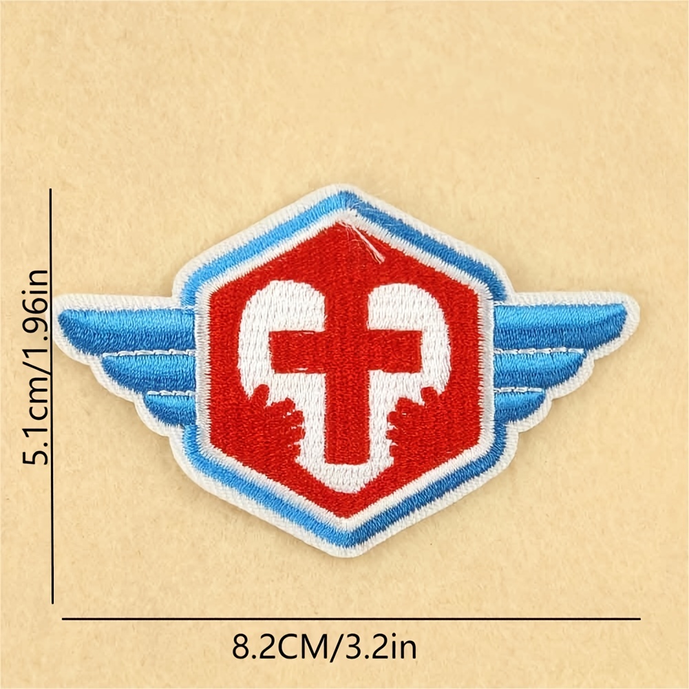 Rescue Medical Insignia First Aid Patch Armband Red Cross Paramedic  Embroidery Patches Lifeguard Badge Clothing Decorate