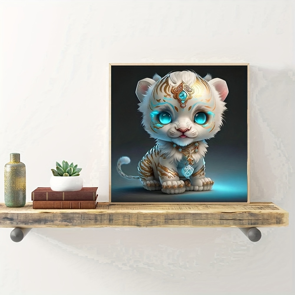 DIY Diamond Painting Kit with Square Diamonds, 5D Cat Gem Art Kit for  Adults - arts & crafts - by owner - sale 