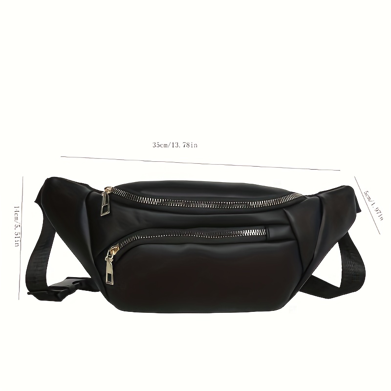 Men's Fashion Crossbody Bag Large Capacity Chest Bag Messenger Bag Single  Shoulder Dumpling Bag Fanny Pack