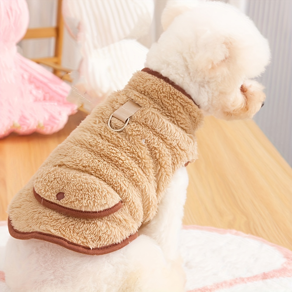 Reversible Dog Coats Cold Weather - Fleece Small Dog Clothes with