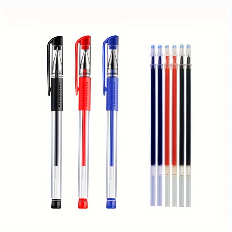 50 Ricariche, Set Ricariche Penna Gel Penna A Sfera Blu Punta Fine  Asciugatura Rapida 0,38 Mm Cancelleria Ufficio Scuola Cancelleria 5,12  Pollici - Forniture Ufficio E Scuola - Temu Italy