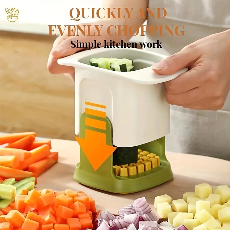 Onion Cutter, Household Kitchen Tool, Potato And French Fries Slicer,  Multi-functional Vegetable Cutter, Fruit Cutting - Temu Denmark
