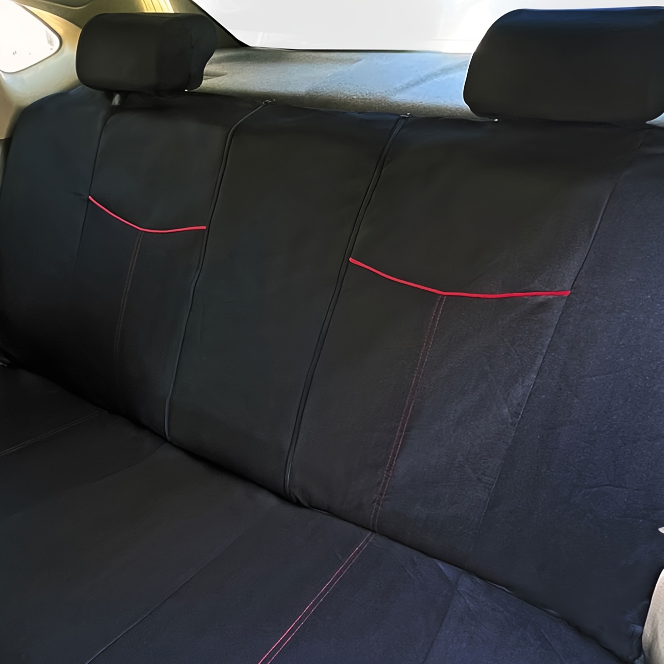 Housses de siège universelles pour Hyundai ix20 (2010-2019) - housse siege  voiture universelles - couverture siege - rouge - Auto-Dekor - Sport Line  Rouge