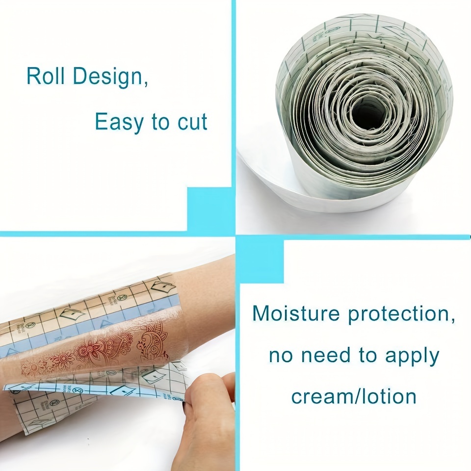 Transparent Waterproof Wound Tape - 15cm x 10m - CE/FDA Approved for  Sensitive