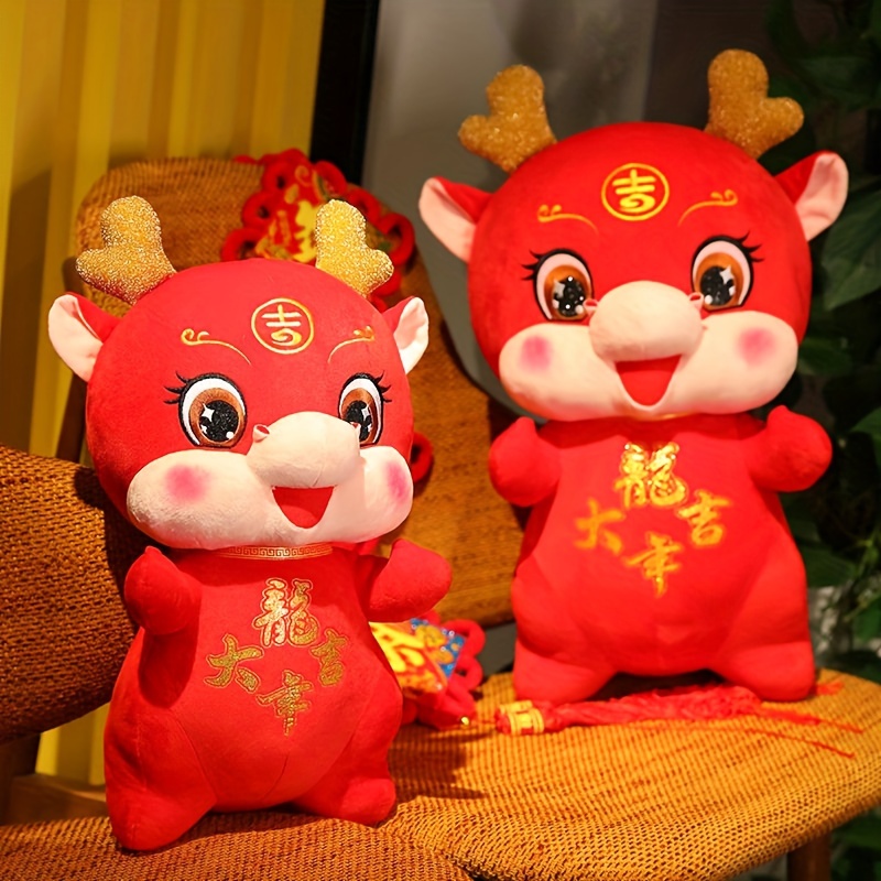 Red dragon best sale soft toy