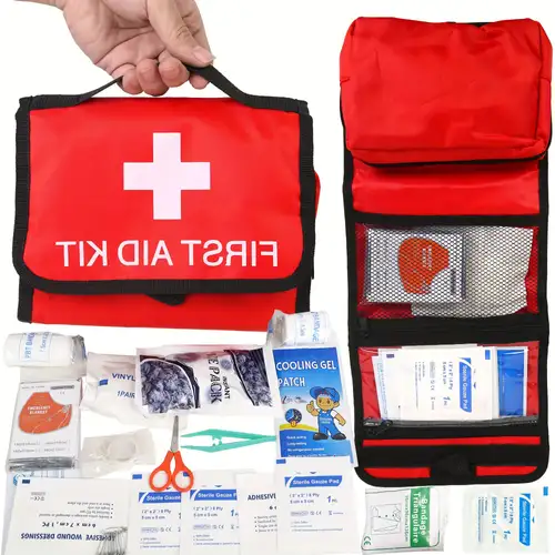 184 Stück, Tragbares Notfall-Erste-Hilfe-Set Für Zuhause Und  Outdoor-Rettung - Enthält Wesentliche Vorräte Für Schnelle Reaktion Und  Notfallbehandlung