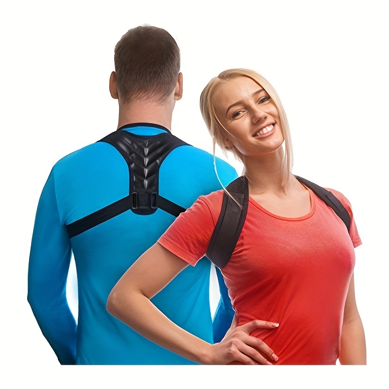 Back Brace Posture Corrector Shoulder Lumbar Support Clavicle Medical  Adjustable