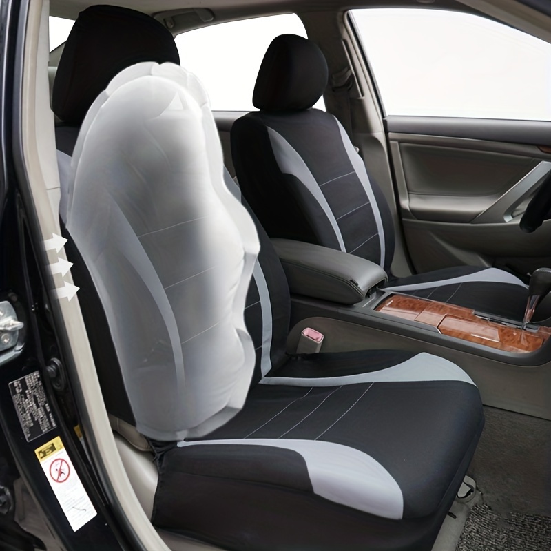Upgrade Car Universal Seat Covers: Airbag Safe Five Seats - Temu