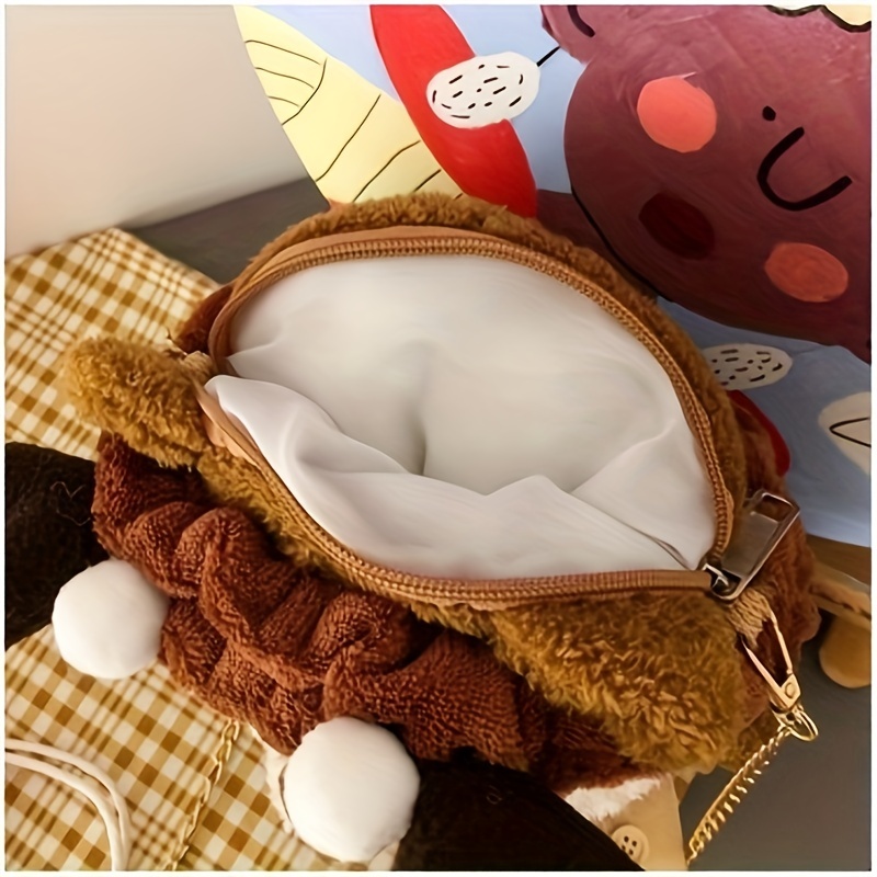 Custom Stuffed Coin Purse Cute Rabbit Eating Carrot Cross Body Travel Bag -  China Custom Plushie and Custom Ita Bag price