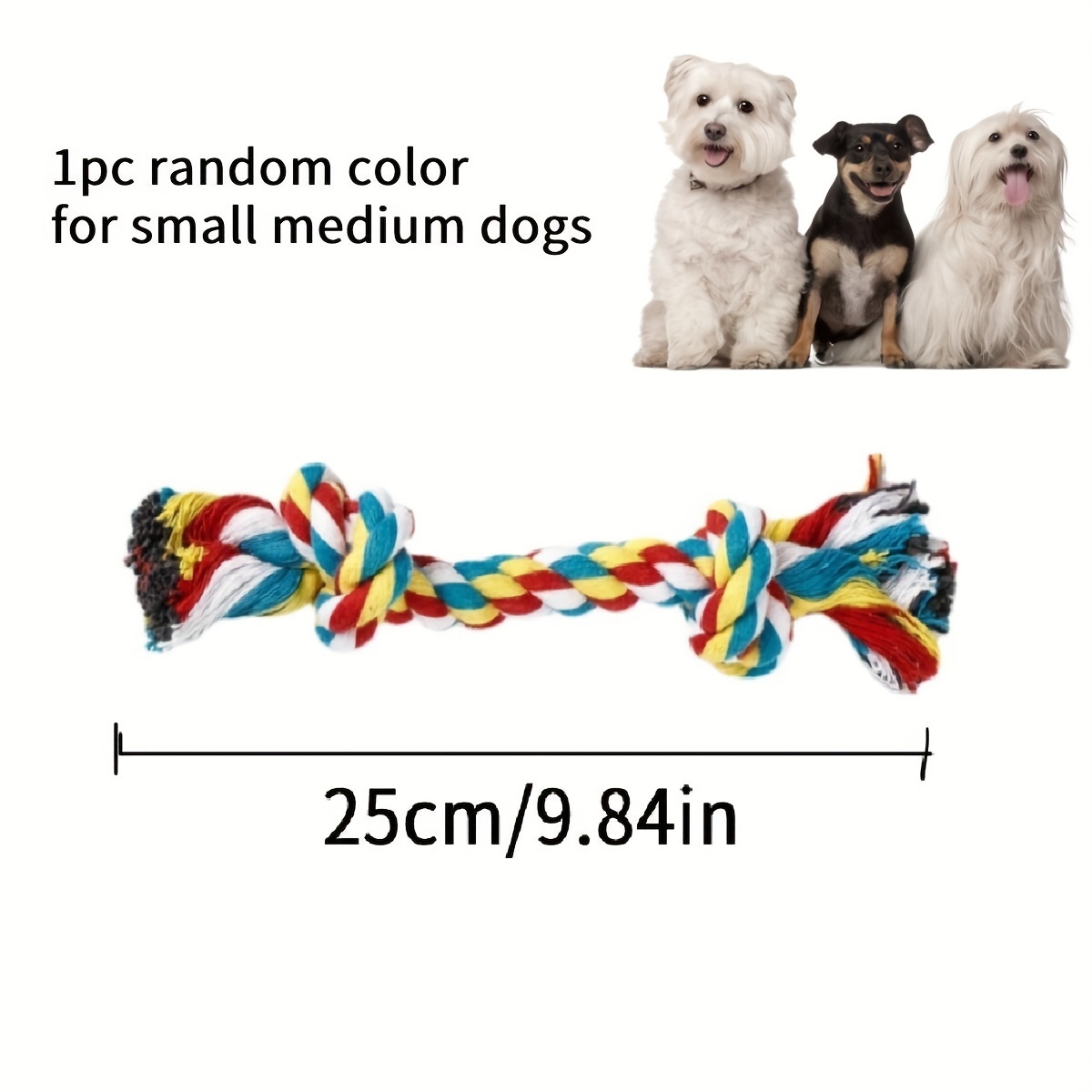 1pc Random Color Dog Puzzle Toy For Large Medium Small Dogs Pet