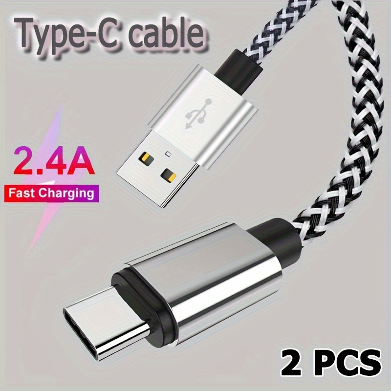 3 Paquetes Cable Usb Tipo C Carga Rápida 2 4 Cable Carga Usb - Temu Mexico
