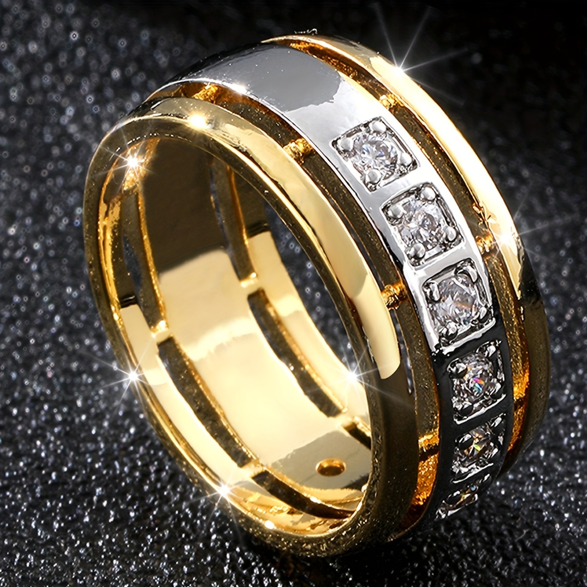 Men's Fashionable Ring, Stylish Design