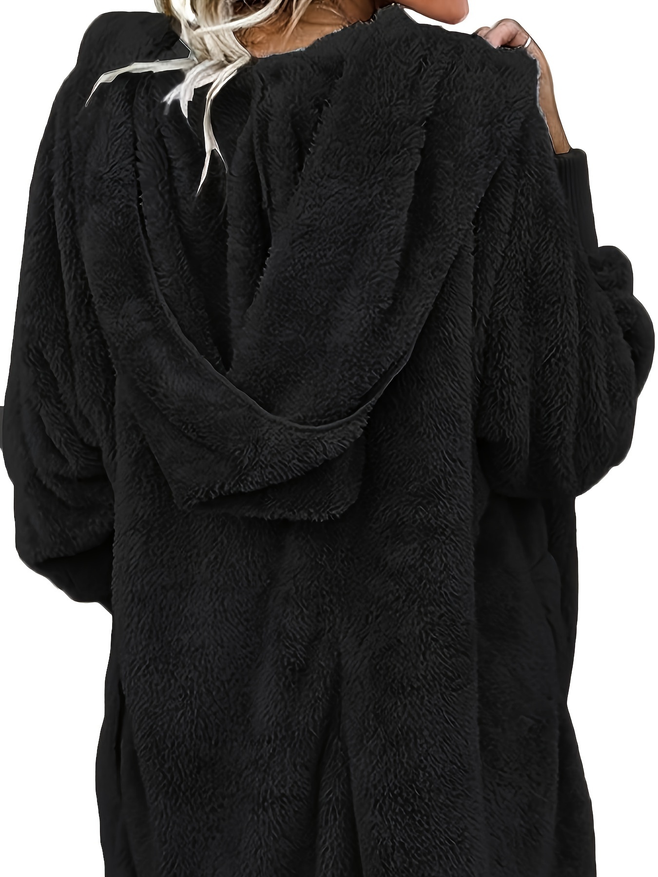 Tejiojio Winter Coats For Womens 2023 Fleece Jackets Long Sleeve Fall  Winter Clothes For Women Open Front Hooded Outerwear at  Women's  Coats Shop