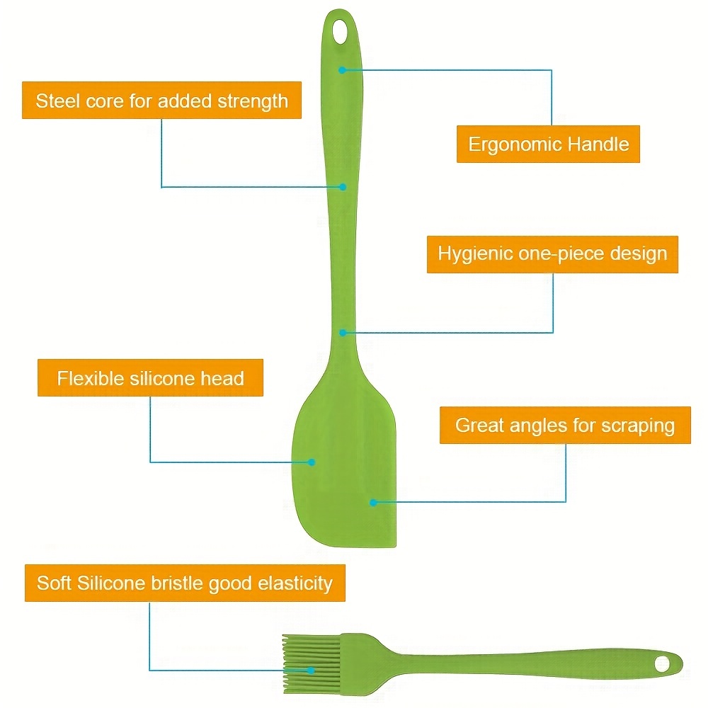 Different Types of Baking Spatulas and Cooking Spatulas