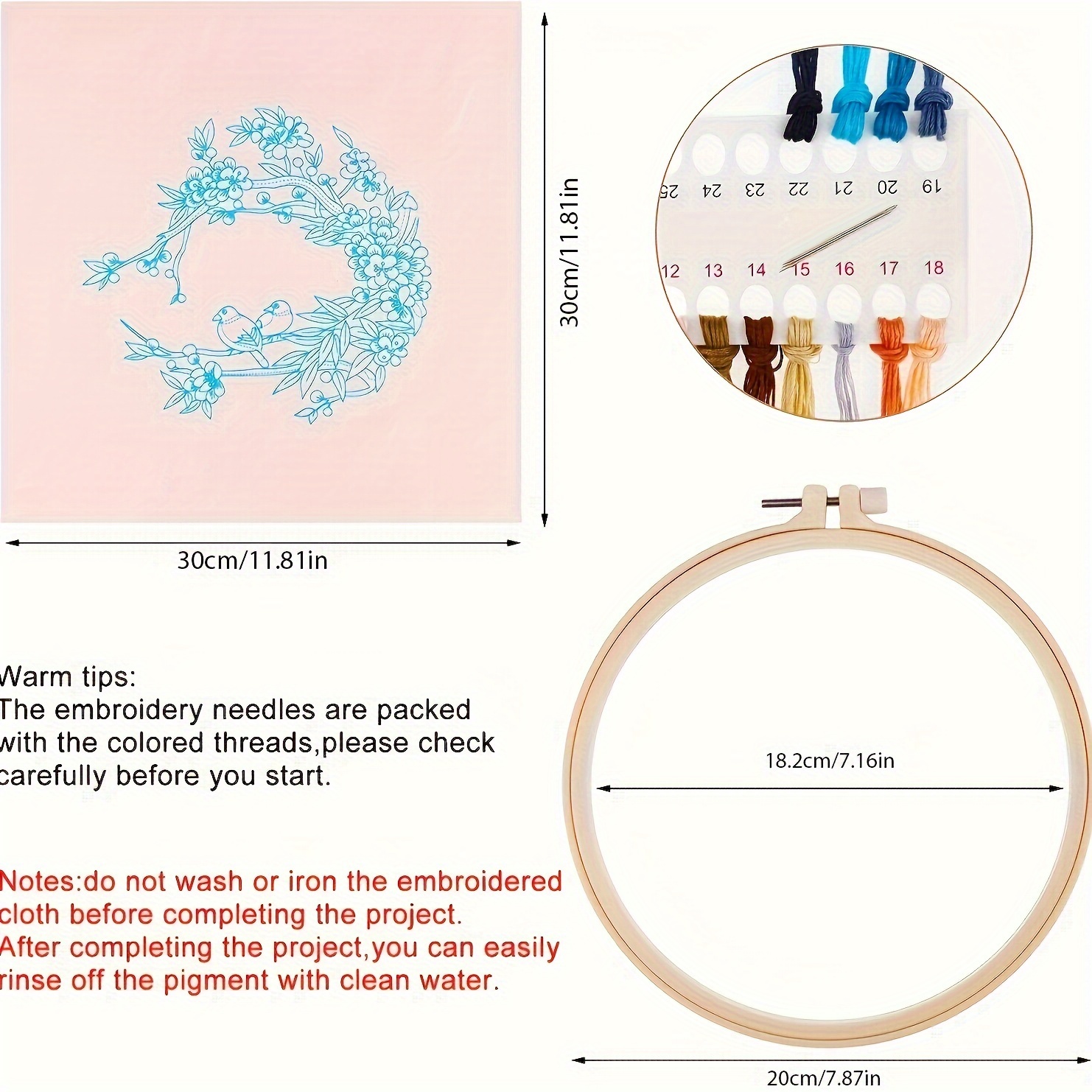 Embroidery Kit For Beginners Adults Cross Stitch Kits - Temu Poland