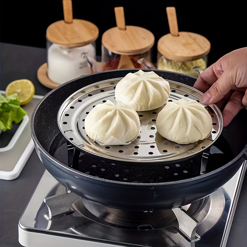 Multi-use Vegetable Steamer Stainless Steel Steaming Basket For Vegetable  Dumpling 