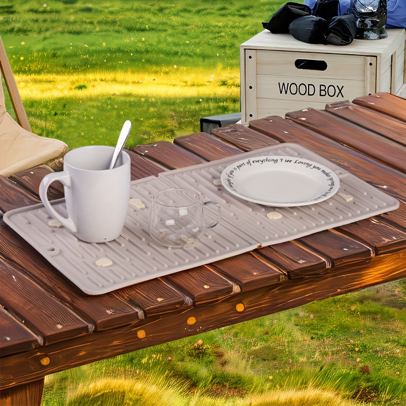 Non slip Dish Drying Mat And Cup Protection Supplies For - Temu