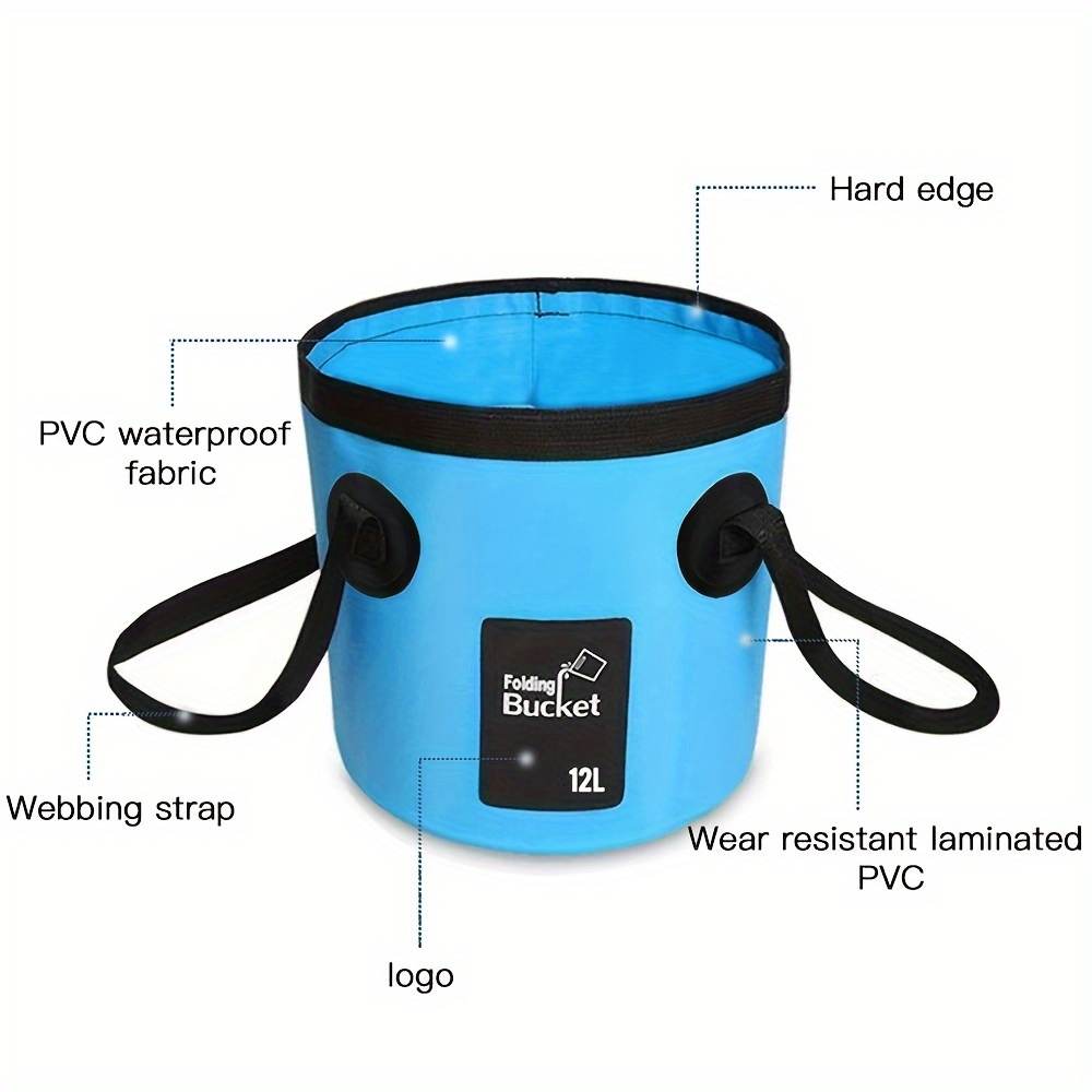 Folding Bucket Portable Hiking Water Container