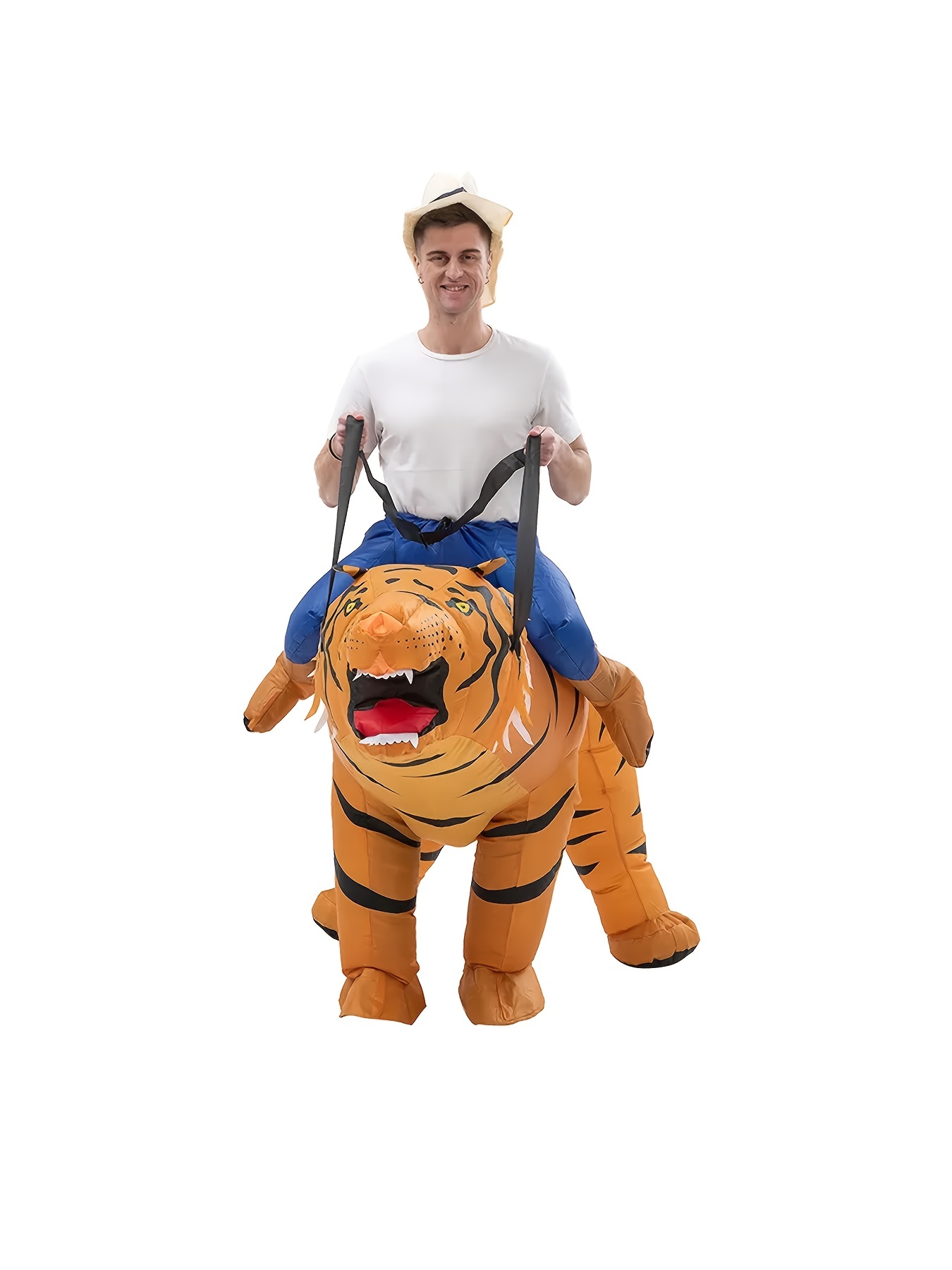 Men's Creative Tiger Funny Inflatable Costume Accessories