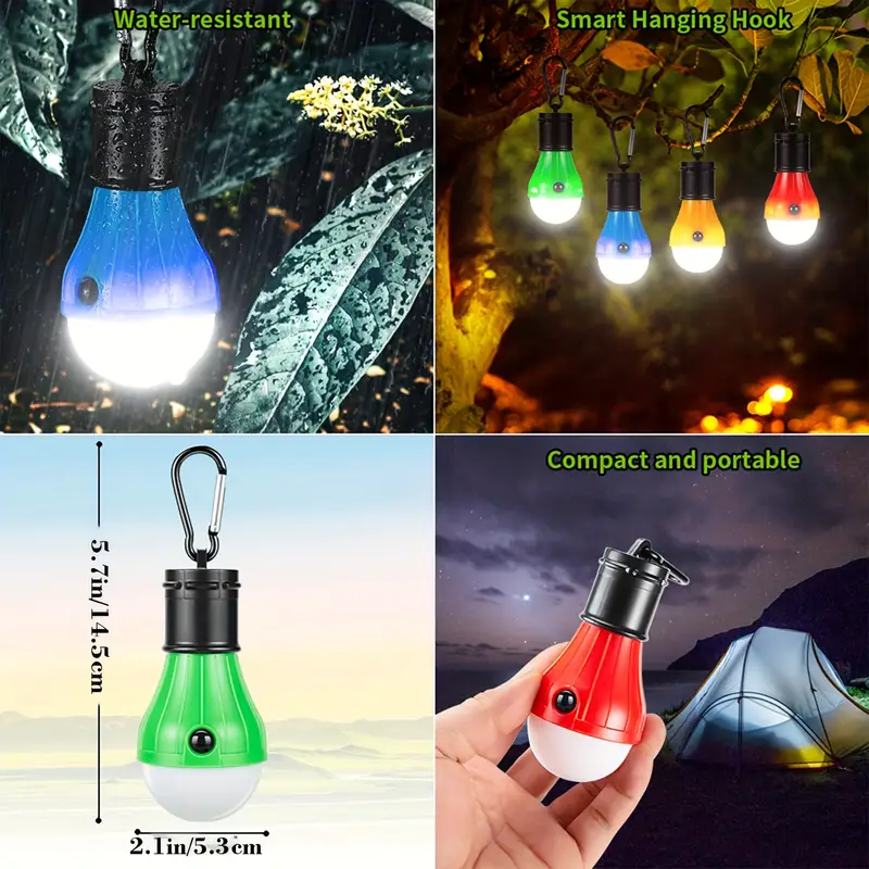 Portable Lantern Bulbs, Led Tent Lantern Emergency Light, For
