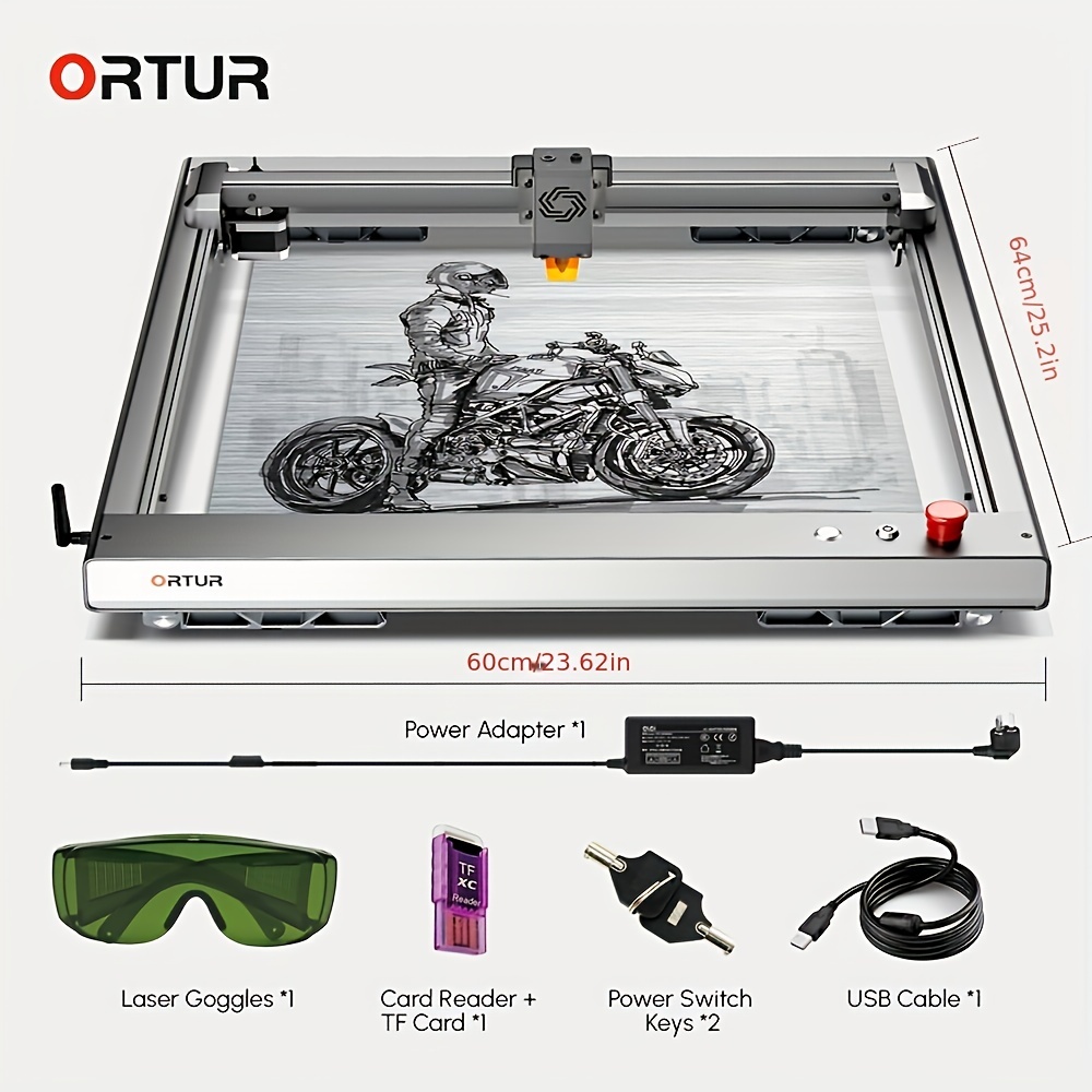 ORTUR Laser Master 3 Laser Engraver, 10W Higher Accuracy Laser