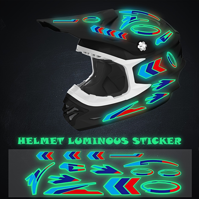 Motorcycle Helmet Sticker Eye Sticker Motorcycle Eye Helmet - Temu