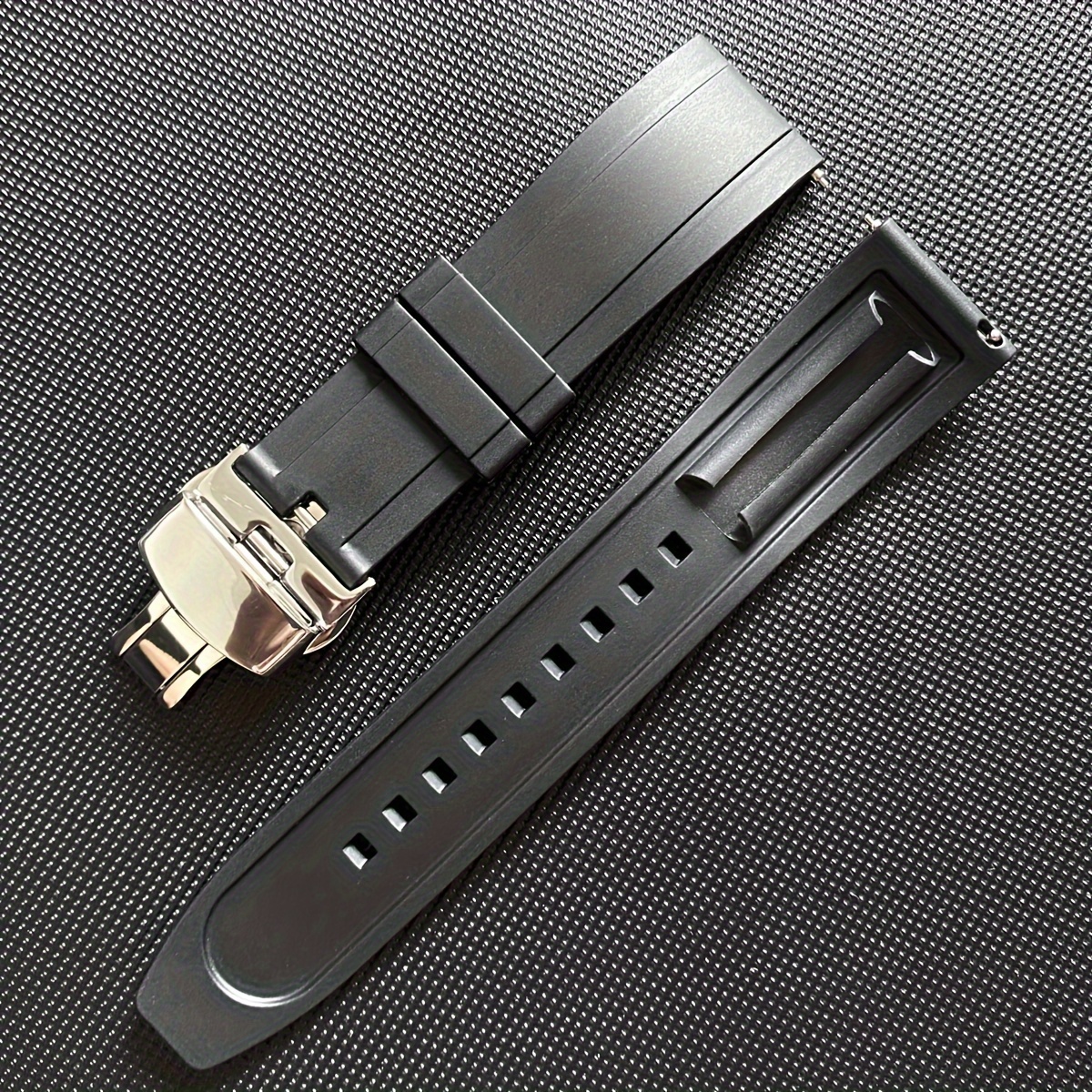 Quick Release Rubber Watch Strap Temu Canada