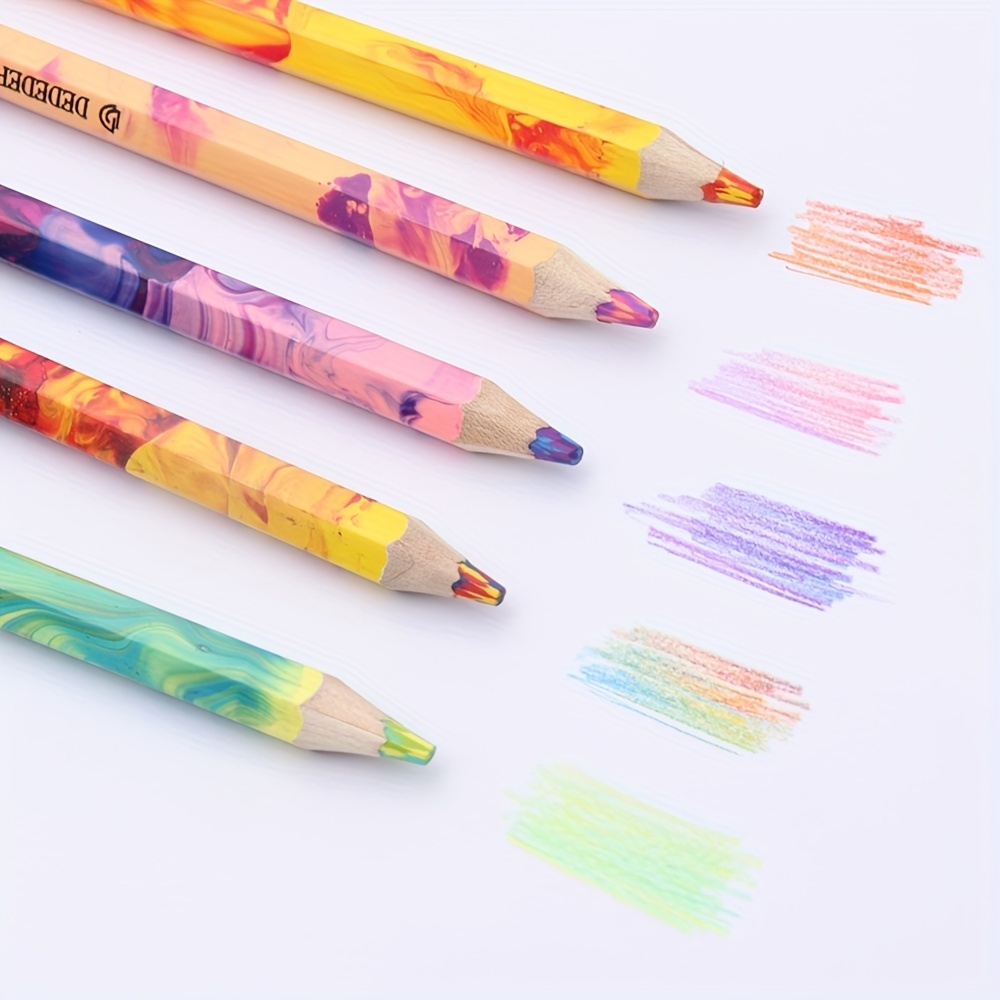 Dededepraise Multi Colored Pencilsrainbow Colored Pencils 3 - Temu
