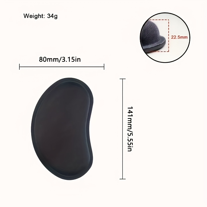 Mouse Pad With Gel Wrist Support H-02