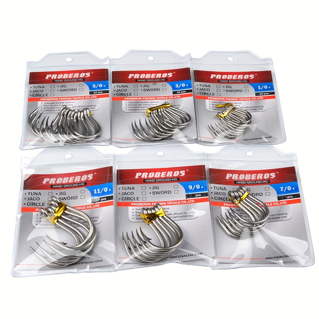 Saltwater Jigging Hooks Heavy Duty Super Strong Deep Big - Temu