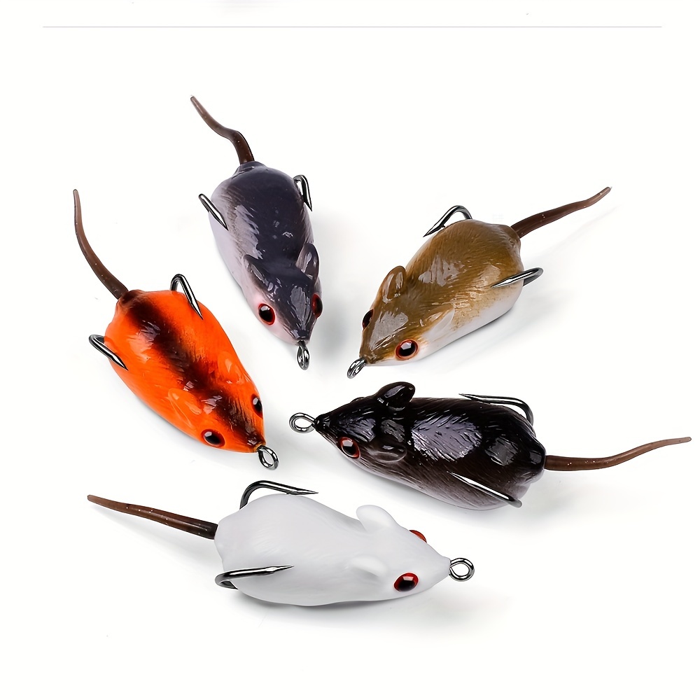 3d Mouse Fishing Lure Lifelike Design Freshwater Fishing - Temu Canada