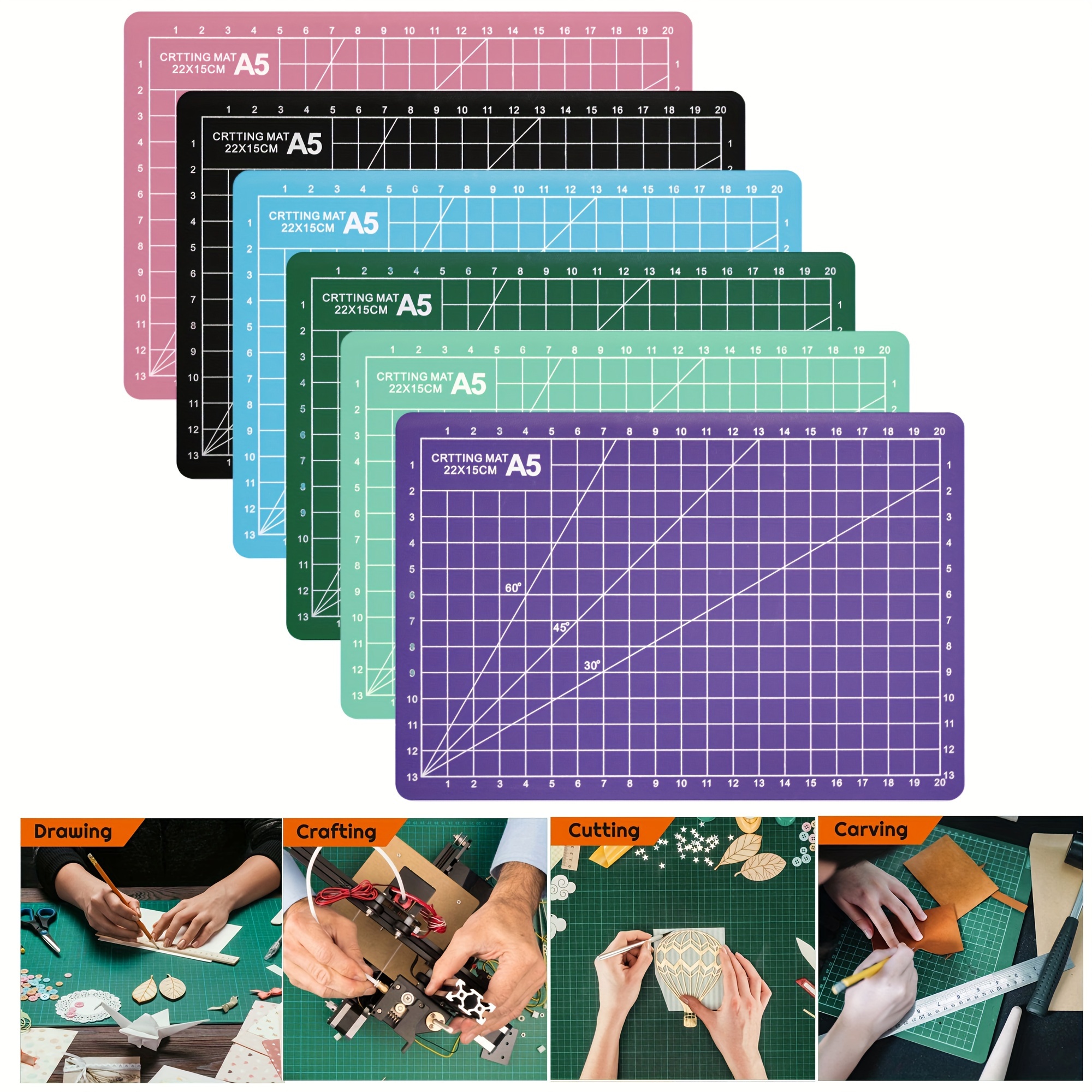 A4 Craft Cutting Mat Cutting Mat Cutting Board For Sewing - Temu