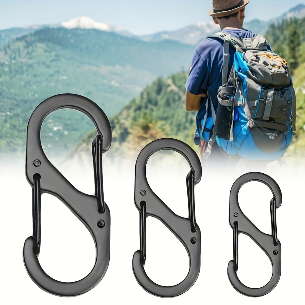 Backpack Carabiner Keychain Outdoor Camping Tools Hiking - Temu