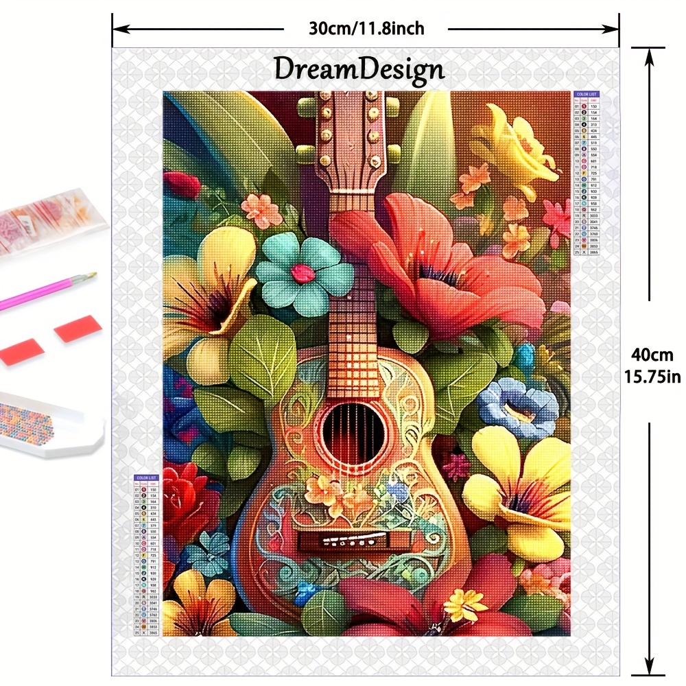 Cheap 5D DIY Flower Diamond Painting Picture Full Round Full Diamond  Embroidery Rhinestone Mosaic Home Decor Gift Cross Stitch Kit