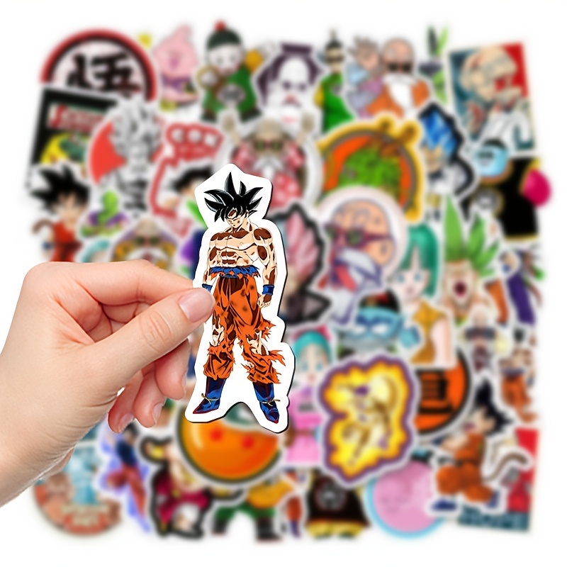 Anime Head Multicolor Character Naruto Cartoon Sticker Decal Cool  Embellishment