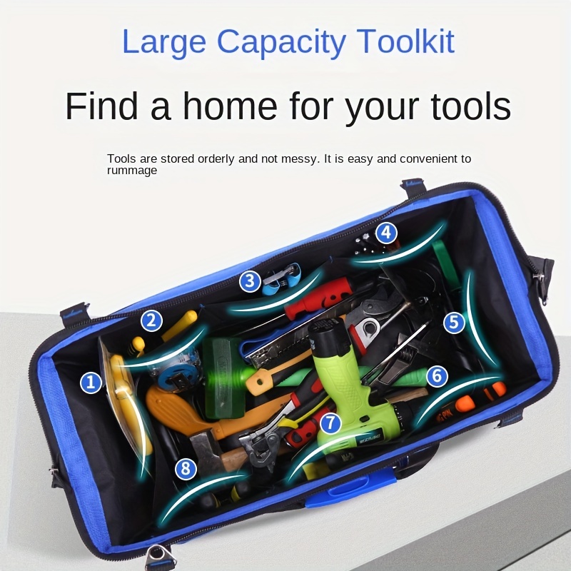 1pc sac à outils avec poignée sac à outils multifonctionnel - Temu Canada
