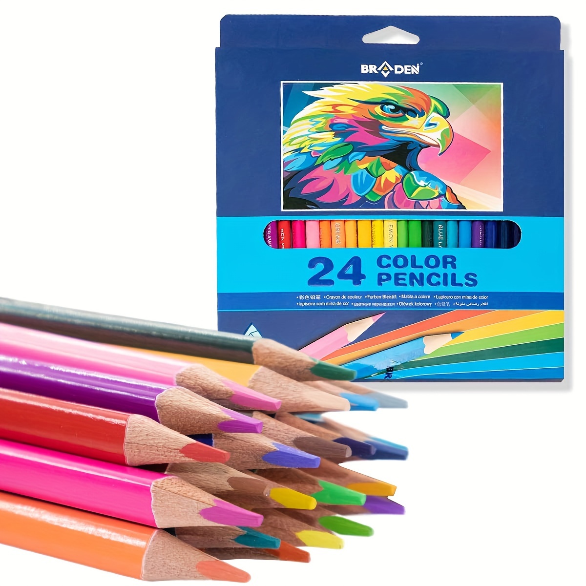 Colored Pencils for Adult Coloring Books, Soft Core, Artist Sketching  Drawing Pencils Art Craft Supplies, Coloring Pencils