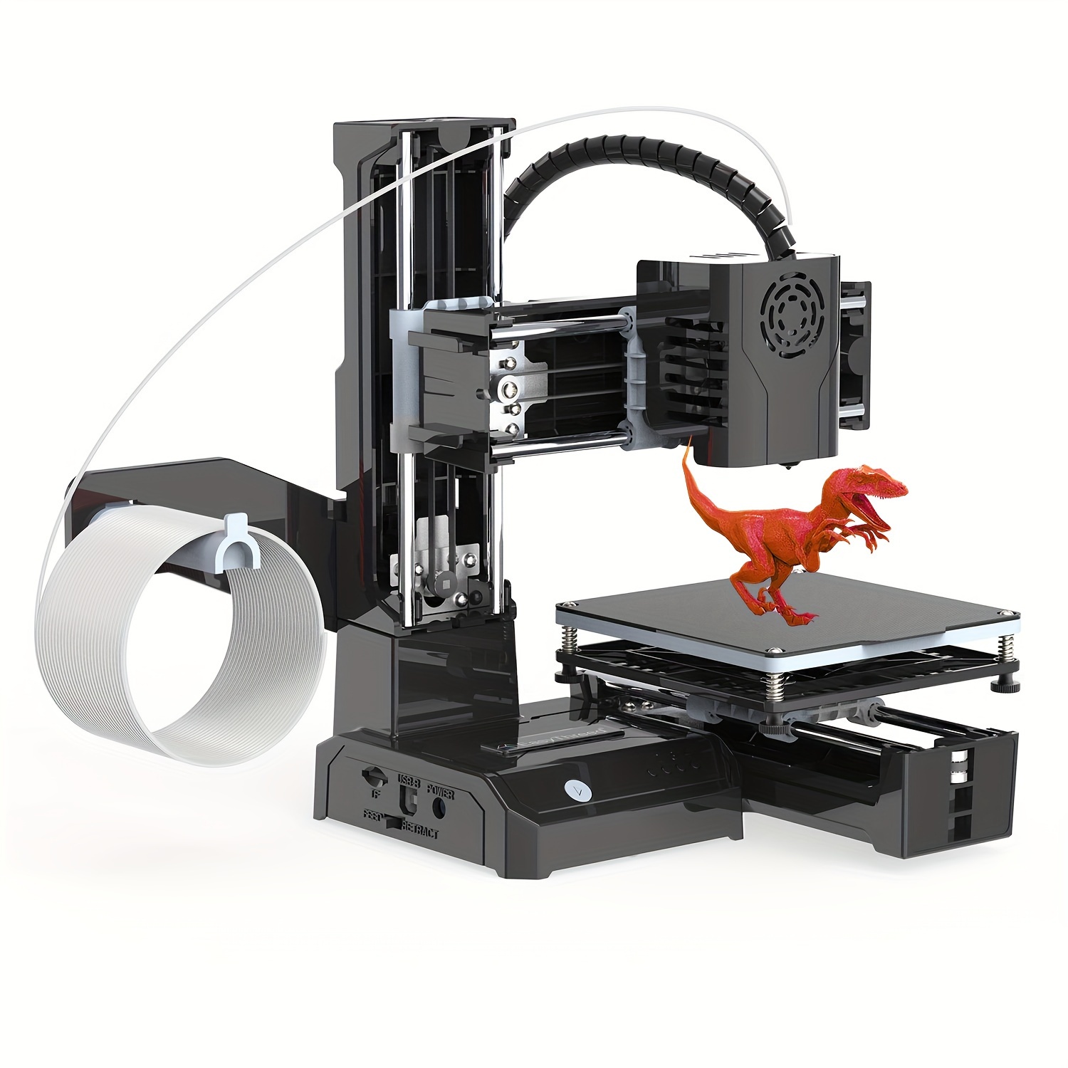 Creality PLA Filament Pro, Hyper PLA High Speed 3D Printer Filament, 1.75mm  Black Printing Filament, 1kg(2.2lbs)/Spool, Dimensional Accuracy ±0.03mm.  Fit Most FDM Printer : Industrial & Scientific 