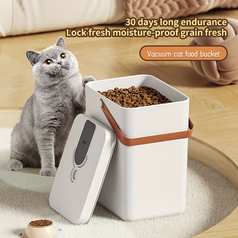 Pet Vacuum Storage Food Container Large Capacity Airtight Temu