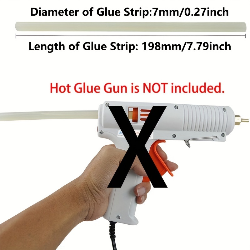 Hot Glue Sticks Colorful Full Size Hot Glue Sticks Glitter - Temu