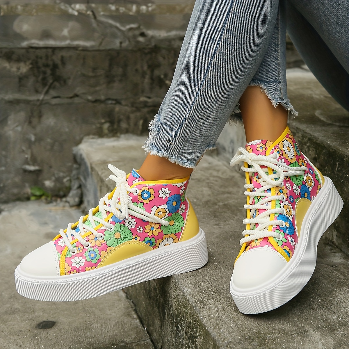 Yellow Shoes: Low Top, High Top & Platform Styles..