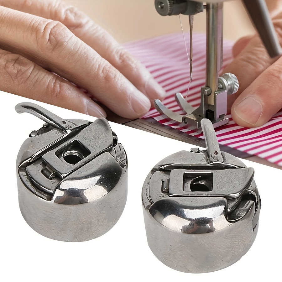Sewing Machine Bobbin Case Metal Reverse Bobbin Case Sewing - Temu