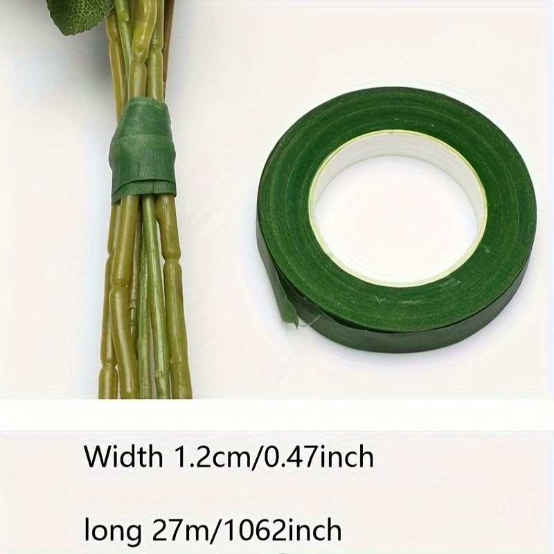 homemade green tape/homemade floral tape/how to make floral tape