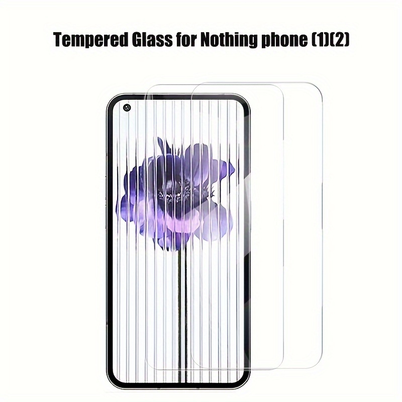 

2pcs Tempered Film Suitable For Nothingphone1/2 Full Screen Full Transparency Tempered Film Screen Protection Film