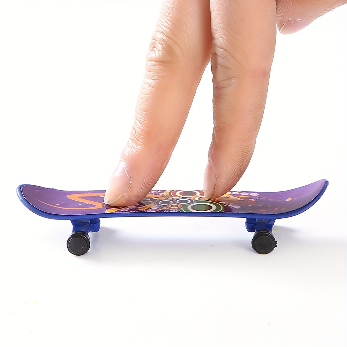 2pcs LED Light Mini Fingerboard Professional Finger SkateBoard