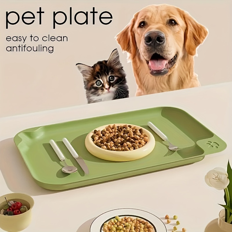 Cat Feeding Bowl Mat Sustainable Mat Dog Food Mat Pet 